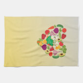 Linge De Cuisine Mange tes Légumes (Horizontal)