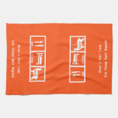 Linge De Cuisine Manger Chasse au sommeil Deer Camp (Horizontal)