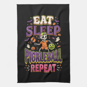 Linge De Cuisine Manger Dormir Pickleball Répéter Pickleball