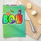 Linge De Cuisine manger l'arc-en-ciel (Quart Plié)