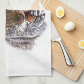 Linge De Cuisine Manger l'écureuil (Quart Plié)