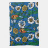 Linge De Cuisine Mangeurs d'abeilles sur bleu (Vertical)