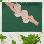 Linge De Cuisine Mangez, Buvez et soyez Joyeux, Joyeux, Noël, Rétro (Plié)