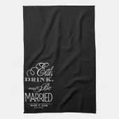 Linge De Cuisine Mangez et soyez mariés (Vertical)