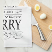 Linge De Cuisine Mangez la boisson et soyez conception élégante (Quart Plié)