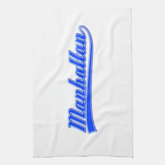 Linge De Cuisine Manhattan avec lave (Vertical)