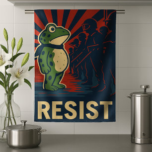 Linge De Cuisine Manifestation de la Grenouille de Portland