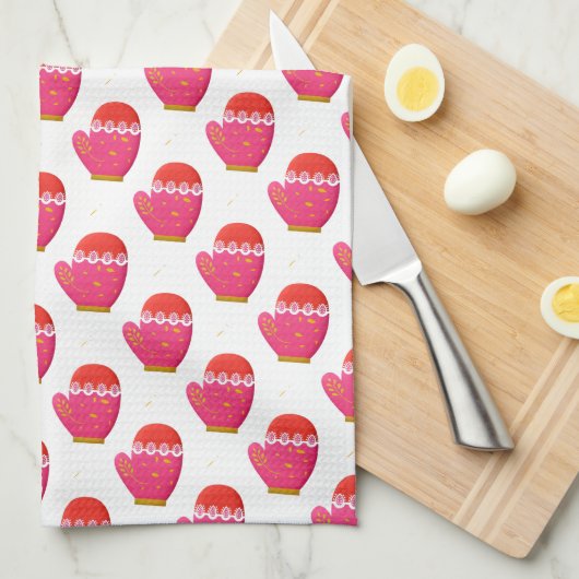 Linge De Cuisine Maniques (Quart Plié)