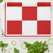 Linge De Cuisine Manteau de la Croatie des bras (Plié)