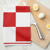 Linge De Cuisine Manteau de la Croatie des bras (Quart Plié)