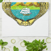 Linge De Cuisine Manteau du Costa Rica des bras (Plié)