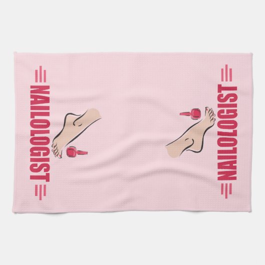 Linge De Cuisine Manucures drôles (Horizontal)