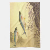 Linge De Cuisine Maquereau Poisson nager dans l'océan (Vertical)