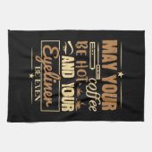 Linge De Cuisine Maquillage - Café Chaud Et Même Eyeliner (Horizontal)