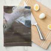 Linge De Cuisine Marabou Stork (Quart Plié)