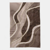 Linge De Cuisine Marble Agate Gold Glam 5 - landscape (Vertical)