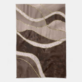 Linge De Cuisine Marbre Agate Gold Glam 5 (Vertical)