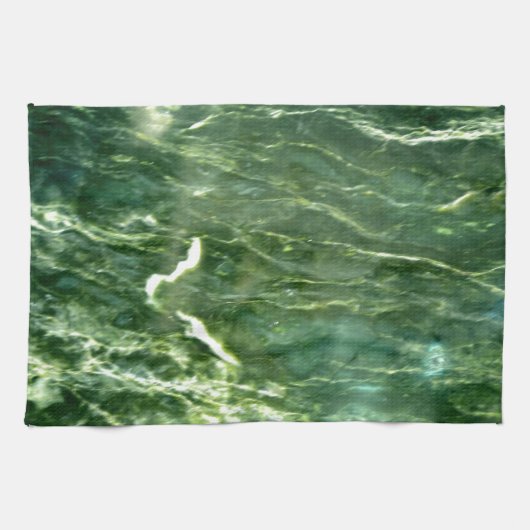 Linge De Cuisine Marbre Alpi Vert (Horizontal)