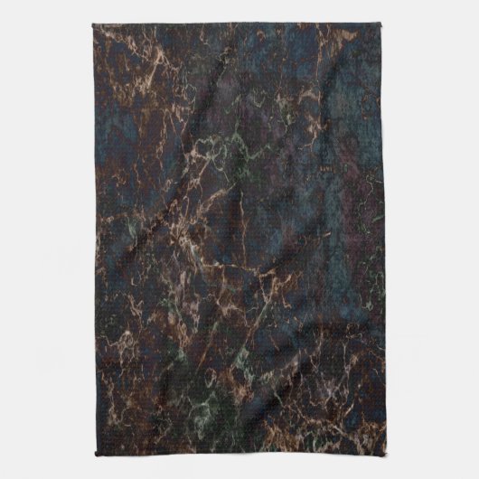 Linge De Cuisine Marbre foncé (Vertical)