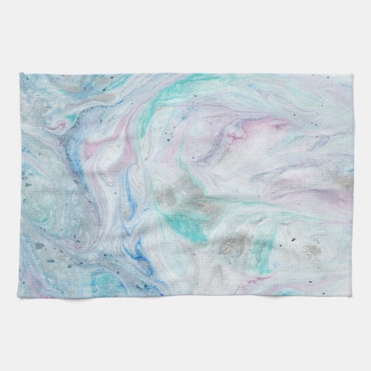 Linge De Cuisine Marbre I (Horizontal)