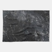 Linge De Cuisine Marbre noir (Horizontal)