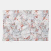 Linge De Cuisine Marbre or blanc et Rose 7 (Horizontal)