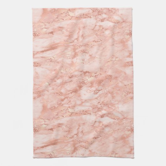 Linge De Cuisine Marbre or rose 7 (Vertical)