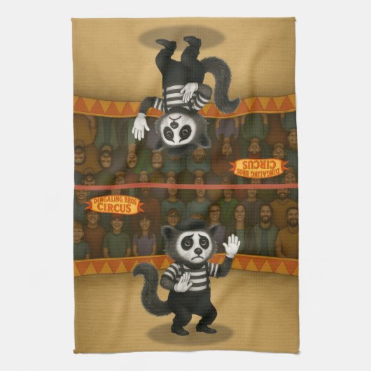 Linge De Cuisine Marcel, civette mime (Vertical)