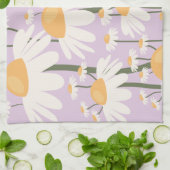 Linge De Cuisine Marché aux fleurs Amsterdam Abstrait Retro Daisies (Plié)