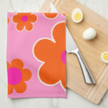 Linge De Cuisine Marché aux Fleurs Amsterdam Fleurs Rétro Rose Oran<br><div class="desc">Marché aux fleurs Amsterdam : Art Floral - Fleurs Rétro Imprimer - Rose et Orange.</div>
