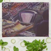 Linge De Cuisine Marché hongrois, Budapest (Plié)