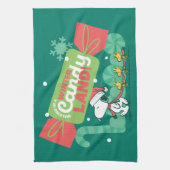 Linge De Cuisine Marcher Dans Un Pays De Bonbons D'Hiver! (Vertical)