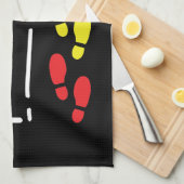 Linge De Cuisine Marcher Haut (Quart Plié)