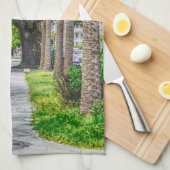 Linge De Cuisine Marcher le long de Rainbow Row (Quart Plié)