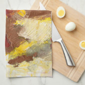 Linge De Cuisine Marchez-moi à travers (Quart Plié)