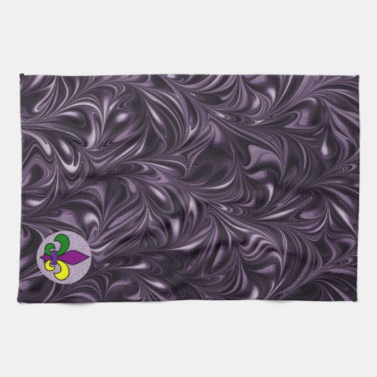 Linge De Cuisine Mardi Gras (Horizontal)