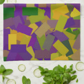 Linge De Cuisine Mardi Gras Blocks (Plié)