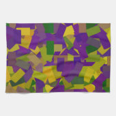 Linge De Cuisine Mardi Gras Blocks (Horizontal)