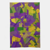 Linge De Cuisine Mardi Gras Blocks (Vertical)
