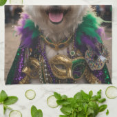 Linge De Cuisine Mardi Gras Dog Jester Costume (Plié)