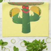 Linge De Cuisine Mardi Taco Saguaro Cactus Thunder_Cove (Plié)