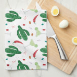 Linge De Cuisine Margaritas et Chili Peppers Fiesta Thème<br><div class="desc">Épicez votre cuisine avec cette serviette margarita amusante. Parfait pour une fête ou tous les jours.</div>