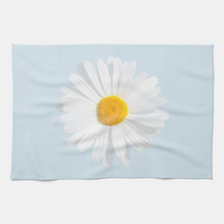 Linge De Cuisine marguerite blanche