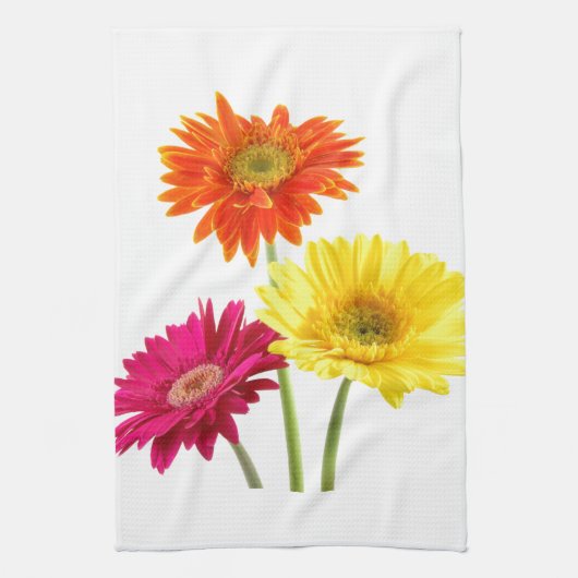 Linge De Cuisine Marguerite de Gerbera (Vertical)