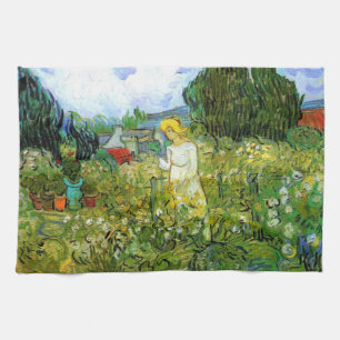 Linge De Cuisine Marguerite Gachet au jardin par Vincent van Gogh
