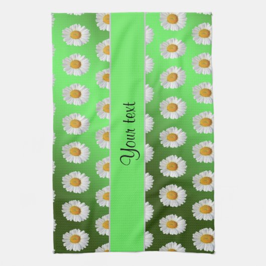 Linge De Cuisine Marguerites (Vertical)