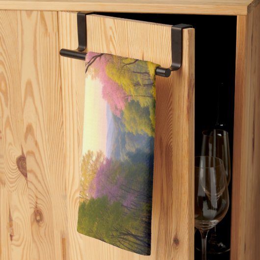 Linge De Cuisine Marguerites (Pliage en tiers)