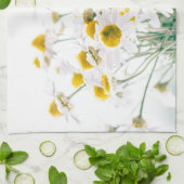 Linge De Cuisine marguerites au soleil (Plié)