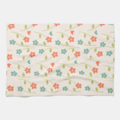 Linge De Cuisine Marguerites et Coeurs (Horizontal)