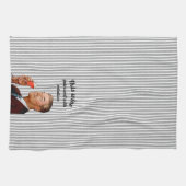 Linge De Cuisine Mari Retro Drôle Vin (Horizontal)
